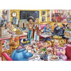 Wasgij Jumbo - Destiny 27 - Cafe to Latte - 1000 darabos