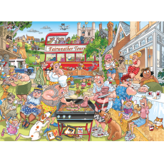 Wasgij Jumbo - Mystery 15 - A Typical British BBQ - 1000 darab