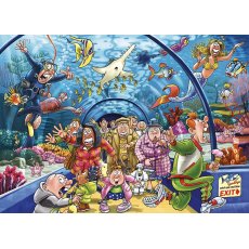 Wasgij Jumbo - Original 43 - Aquarium Antics - 1000 darab