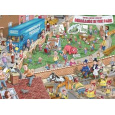 Wasgij Jumbo - What if 2 - Dinosaurs Still Existed - 1000 darab