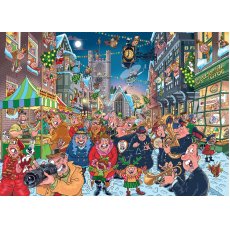 Wasgij Jumbo - Christmas 12 - The Big Turn on - 2x1000