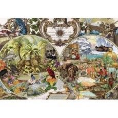 Schmidt - 2000 darabos - 58362 - Exotic World Map (B22)