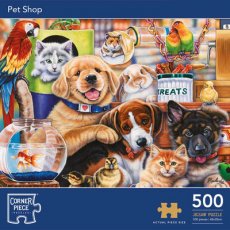 Corner Pieces - 500 darabos - Pet shop (D45)