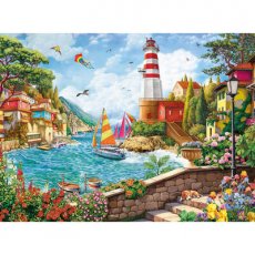 Corner Pieces - 500 darabos - Sailing by the lighthouse (D49)