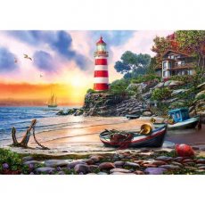 Corner Pieces - 500 darabos - Sunset lighthouse (162)