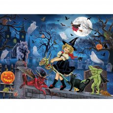 Bits and Pieces - 1000 darabos - Littlest Witch's Halloween Party (147)