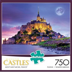 Buffalo - 1000 darabos - Majestic Castles: Mont Saint Michel, France (273)