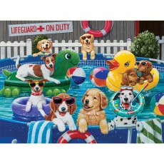 Bits and Pieces - 500 darabos - Puppy Pool Party (365)