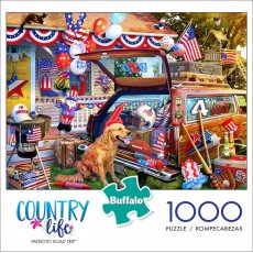 Buffalo - 1000 darabos - Country life: Patriotic Road trip (285)