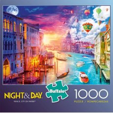 Buffalo - 1000 darabos - Night & Day: Venice, City on The Water (H21)