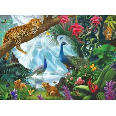 Sunsout - 1000 darabos - 26972 - Peacock and Leopards (C52)