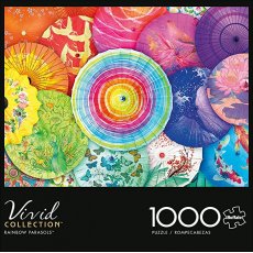 Buffalo - 1000 darabos - 12222 - Vivid Collection: Rainbow Parasols(333)