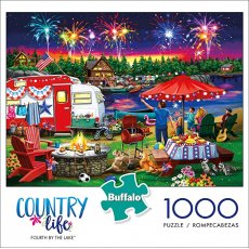 Buffalo - 1000 darabos - 11933 - Country life: Fourth by the Lake(334)