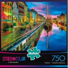 Buffalo - 750 darabos - Cities in Color: Copenhagen (317)