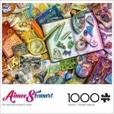 Buffalo - 1000 darabos - 12723 - Aimee Stewart: The Archaeologist's Desk(H121)