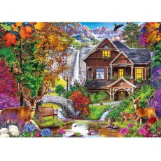 Masterpieces - 1000 darabos - 71985 - Hidden Falls Cottage (239)