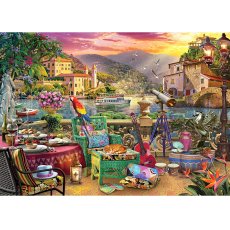 Puzzle Dazzle - 1000 pieces - Lake Como Terrace (425)
