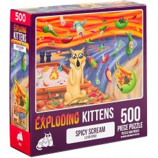 Exploding Kittens - 500 darabos - 4003 - Spicy Scream (524)