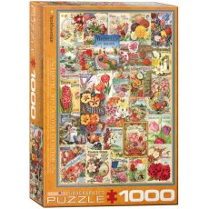 Eurographics - 1000 darabos - 8000-0806 - Flower Seed Catalogue (501)
