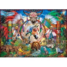 Masterpieces - 1000 darabos - 82127 - Tribal Spirit Animals (833)