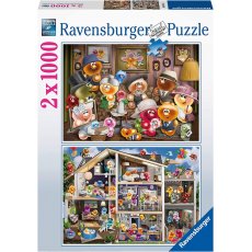 Ravensburger - 2 X 1000 darabos - 80527 - Gelinis (784)