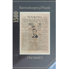 Ravensburger - 1500 darabos - 16231 - The New York Times: Lindberg (A50)