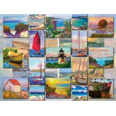 Ravensburger - 1500 darabos - 16820 - Coastal Collage (667)