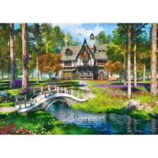 Corner piece - 1000 darabos - River Cottage Forest (745)
