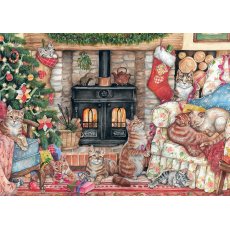 Falcon - 500 darabos - 11239 - Christmas Cats (554)