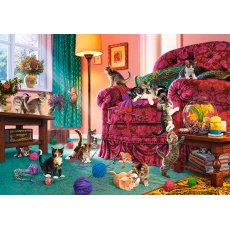Castorland - 500 darabos - B53254 - Naughty Kittens (E46)