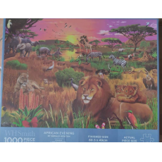 WHSmith puzzle - 1000 darabos - African Evening (54)