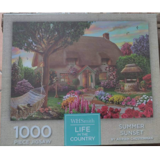 WHSmith puzzle - 1000 darabos - Life in the Country: Summer sunset (55)