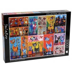 Jacarou - 1000 darabos - Cats Everywhere (J35)