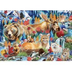 Ravensburger - 1000 darabos - 12001448 - Wild Canada (A71)