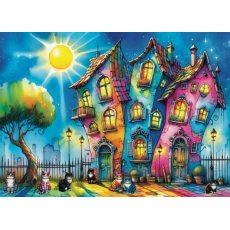 Jacarou - 1000 darabos - Meowtiful Night (J92)